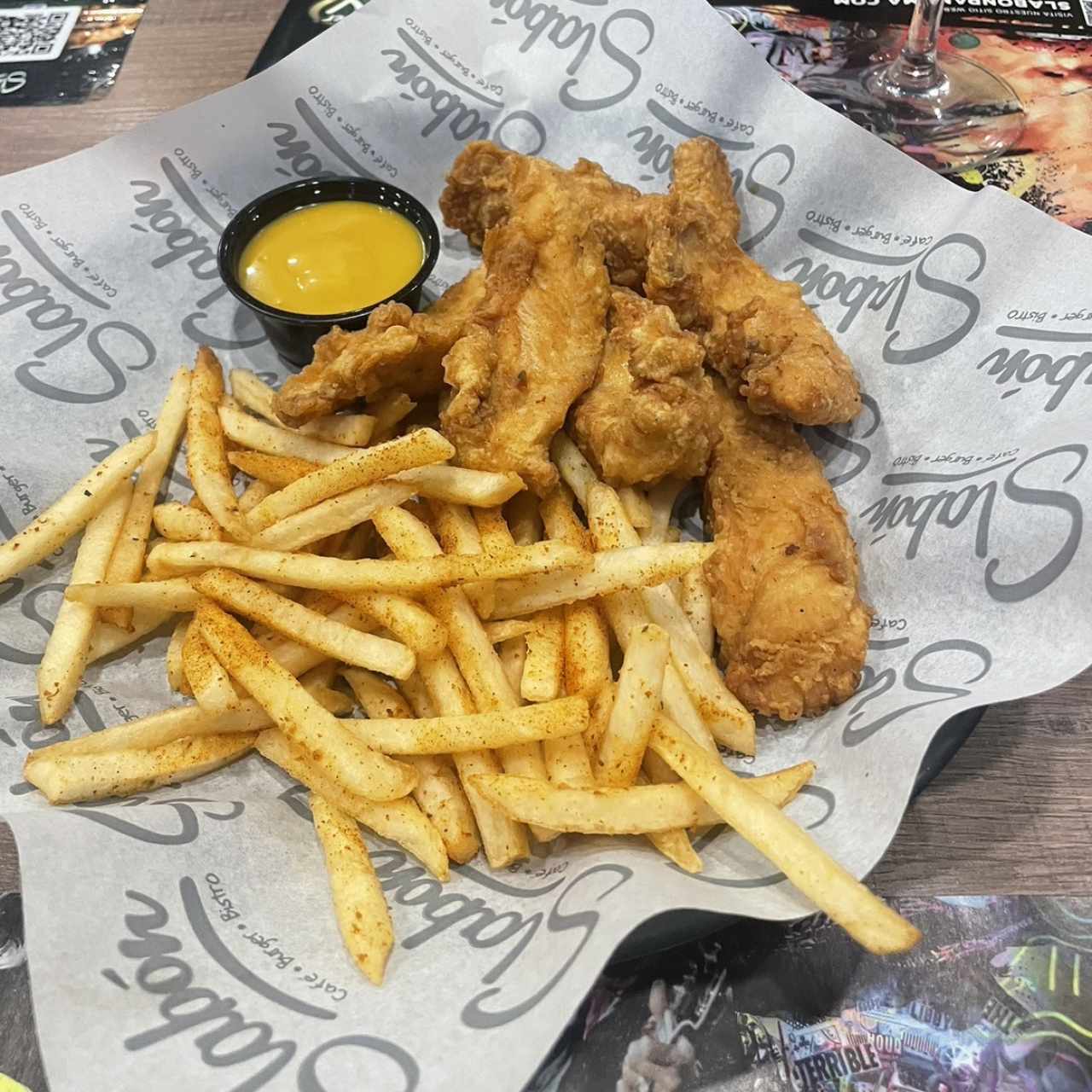 Crispy Chicken Tenders & Fries