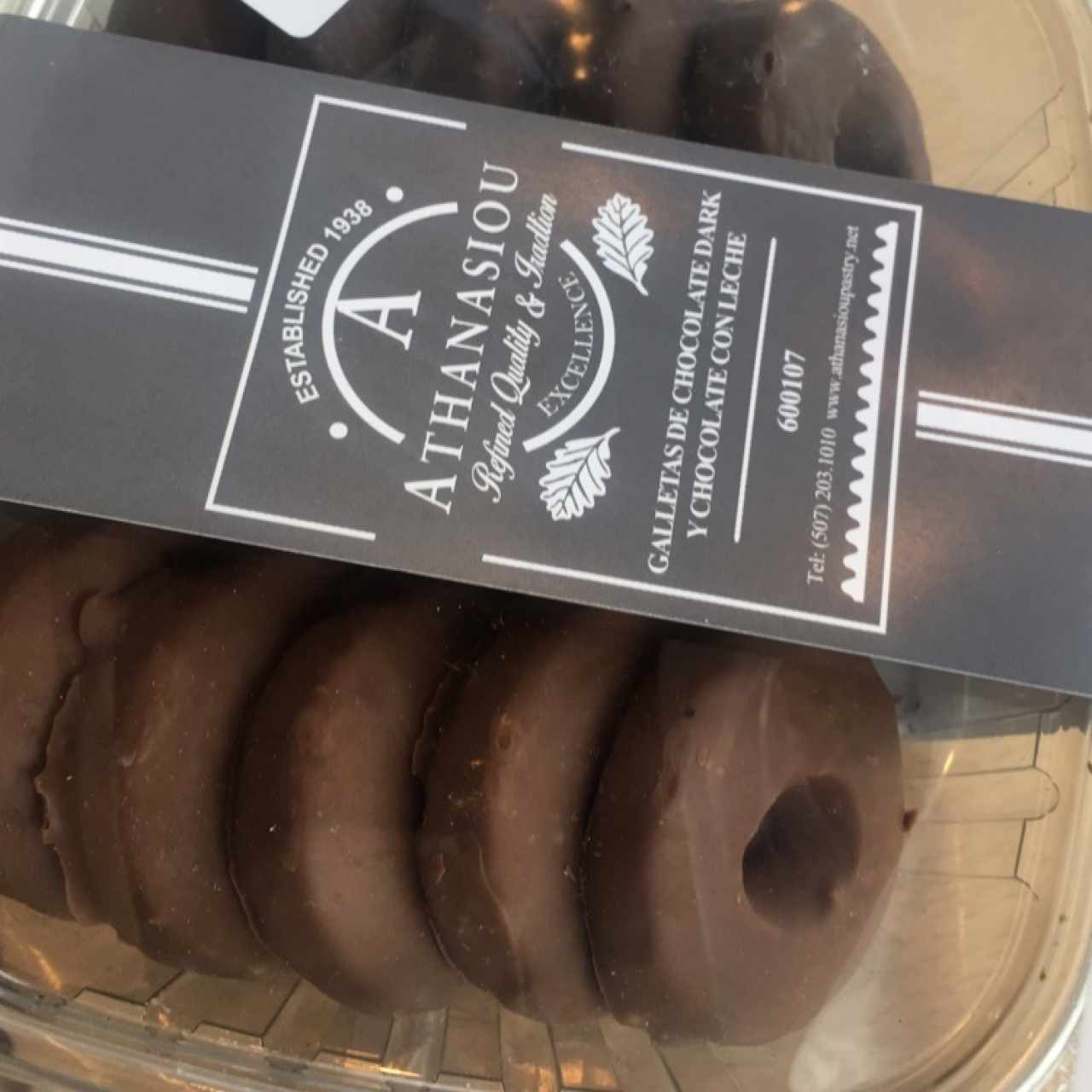 Galletas de chocolate