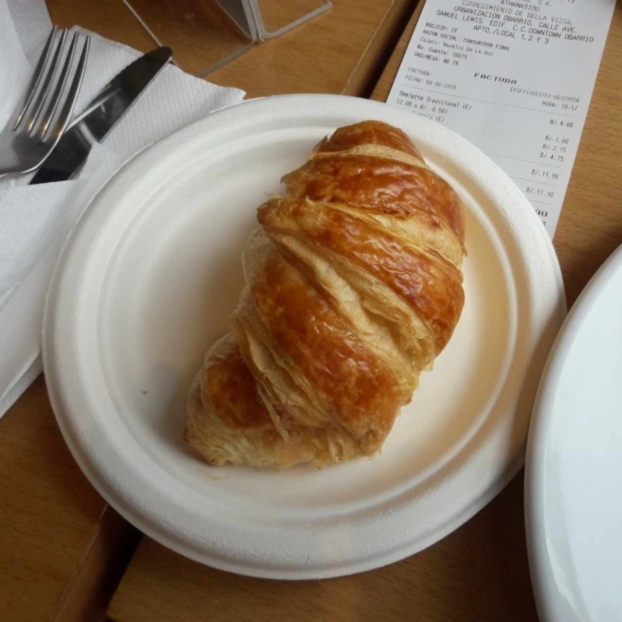 croissant de mantequilla 