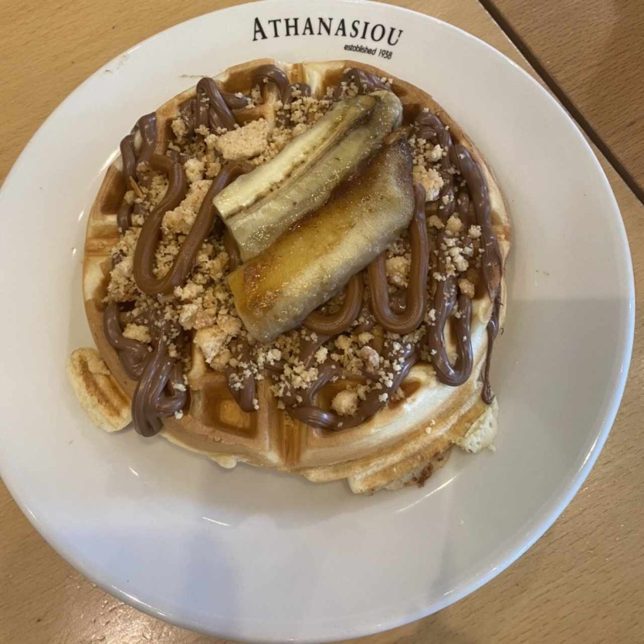 banana waffle