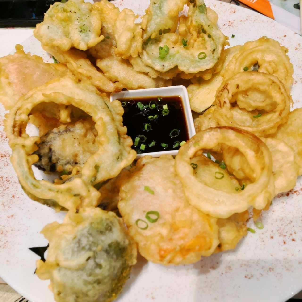 Vegetales tempura 