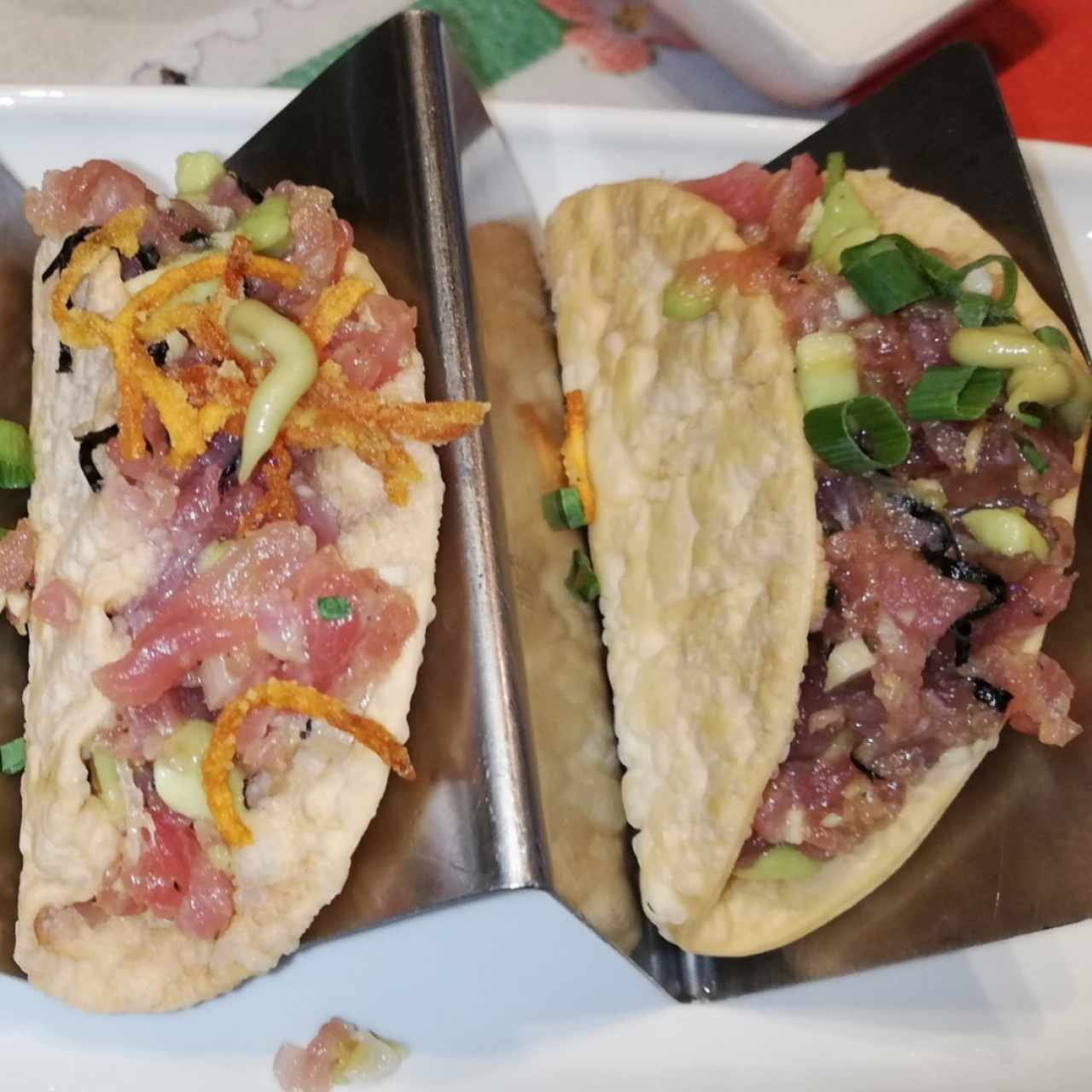 Tacos de atún 