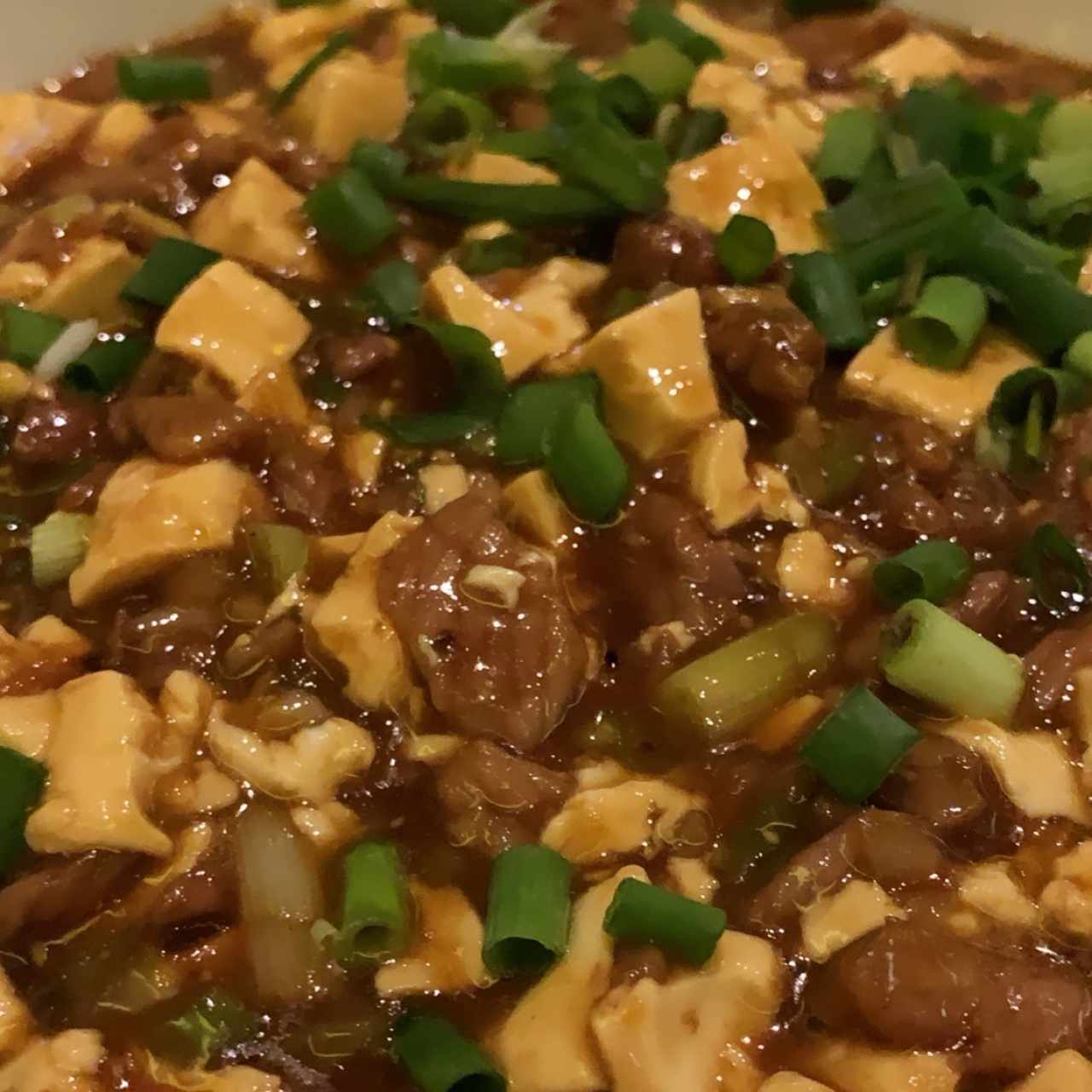 Mapo tofu 