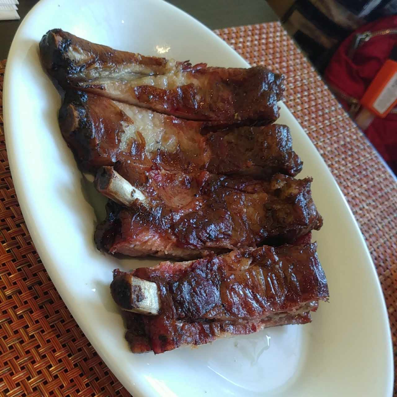 Costillas de cerdo asadas