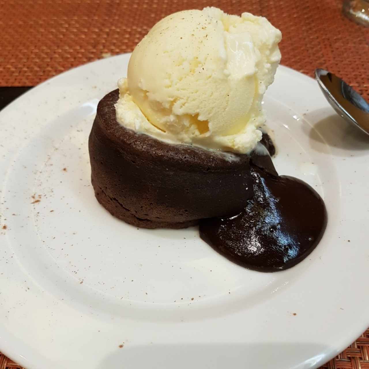 volcan de chocolate