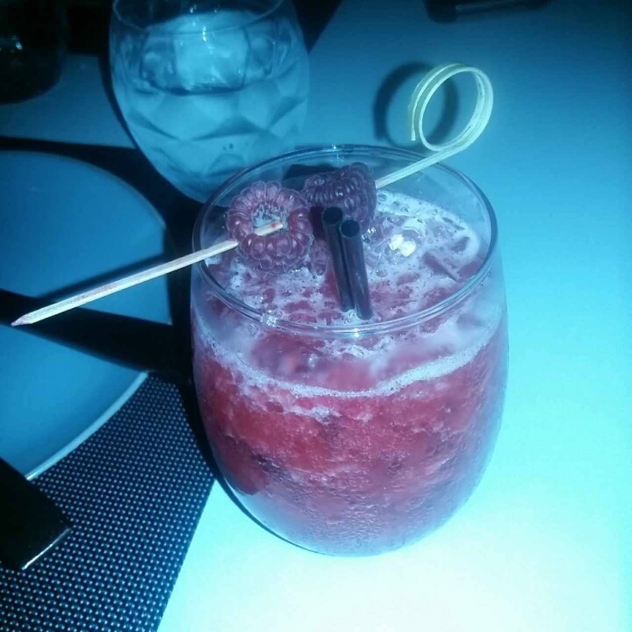 mi coctel de rasberry