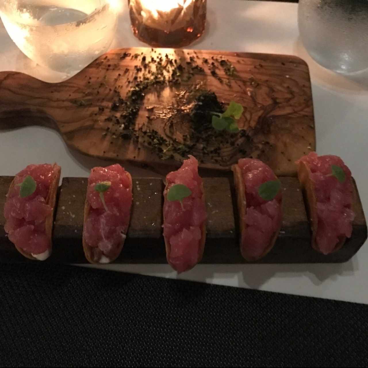 Tuna taco