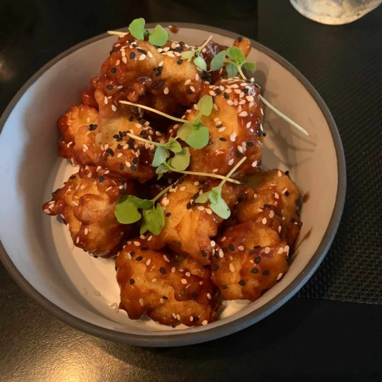 tempura de coliflor