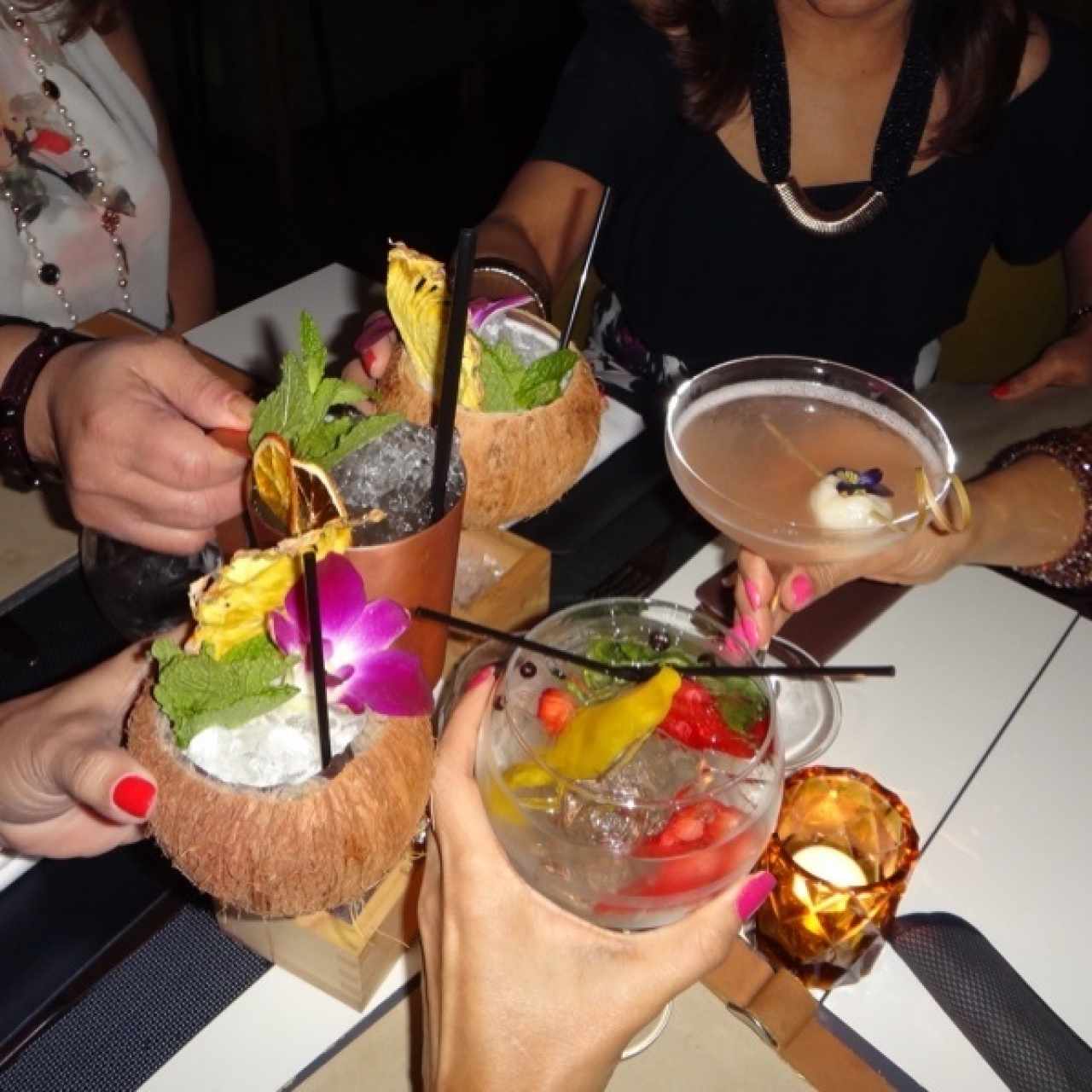 Various cocktails 