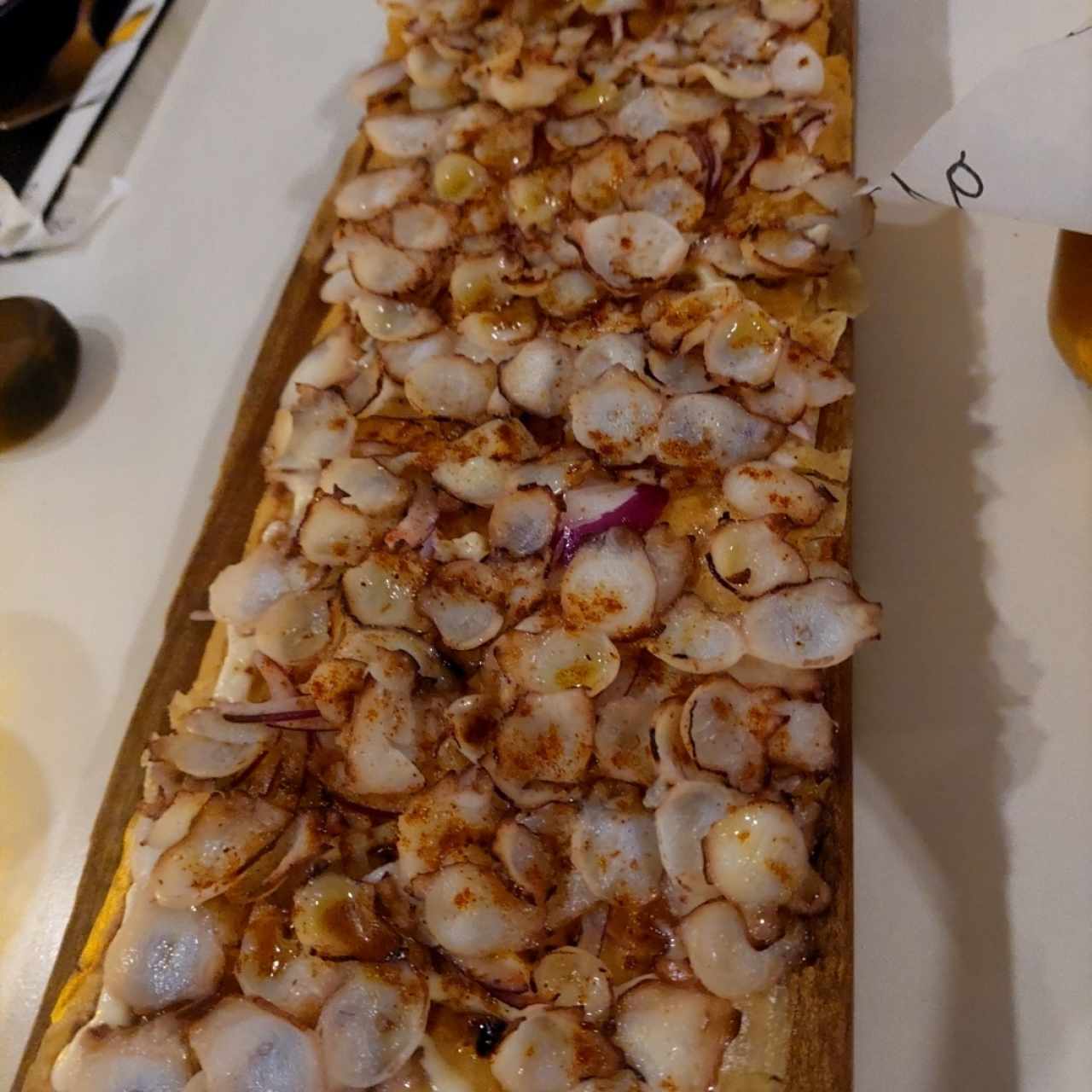 Carpaccio di Pulpo