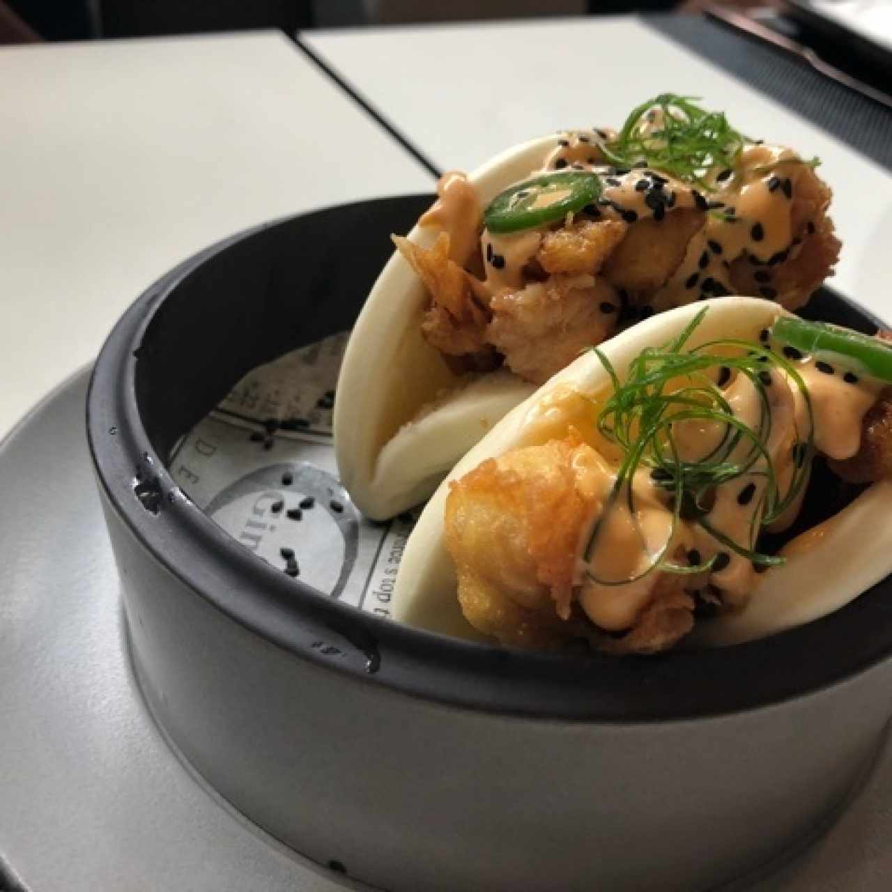 Rockshrimp buns