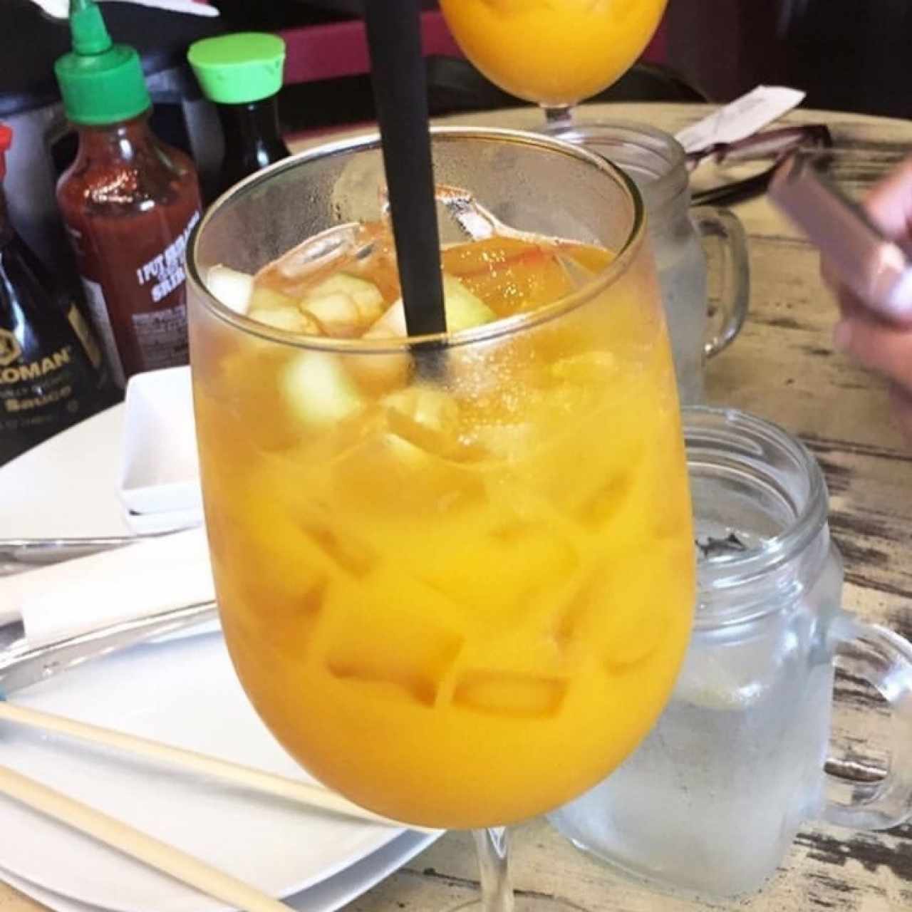 Seductores cocteles - Sangría de mango