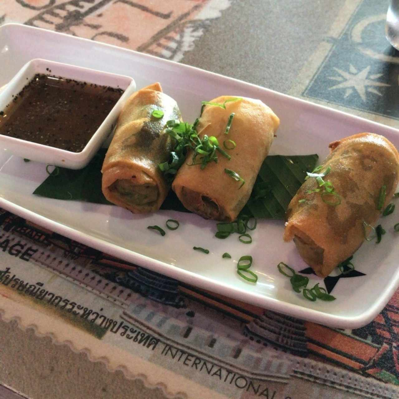 Spring roll de camarón