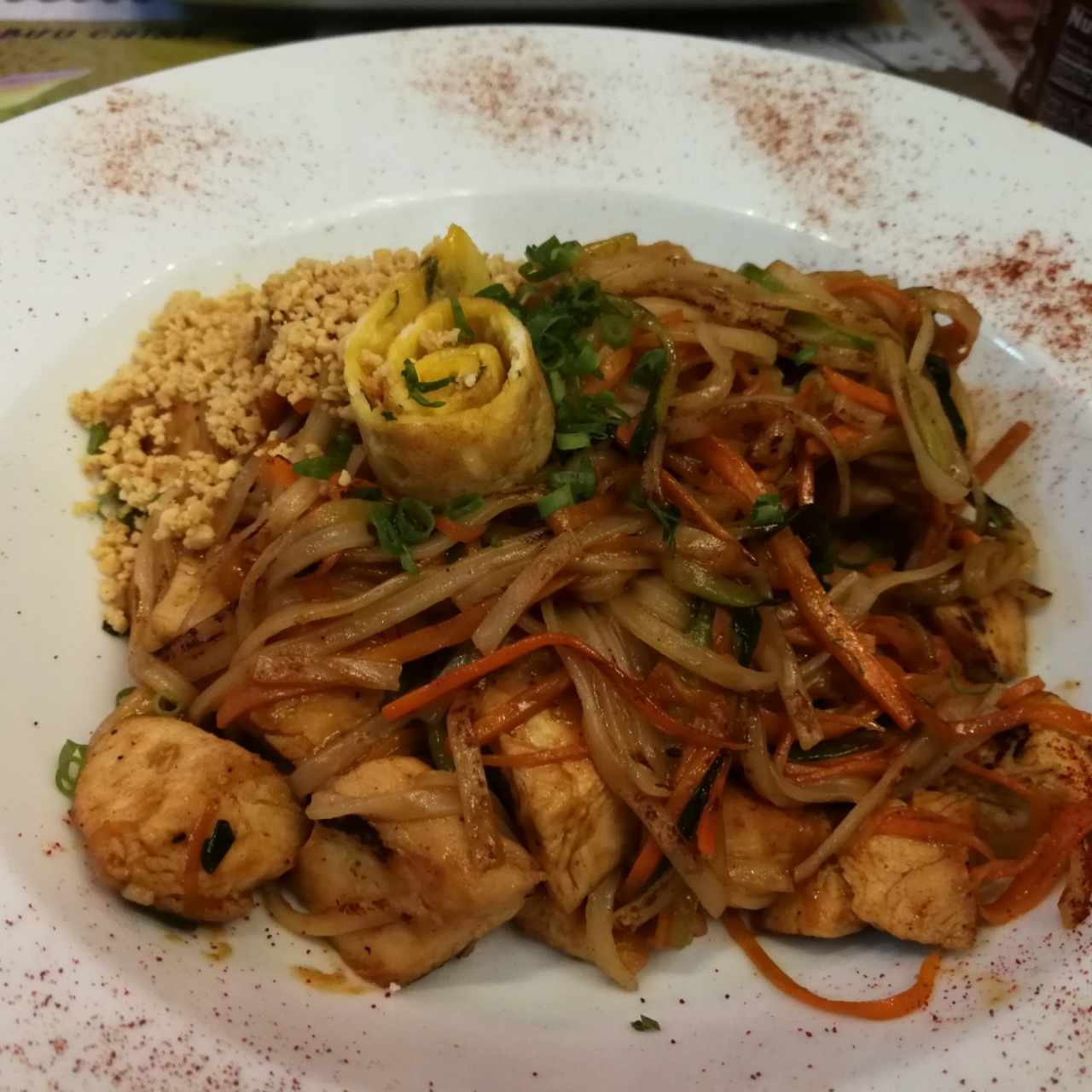 Pad Thai de Pollo