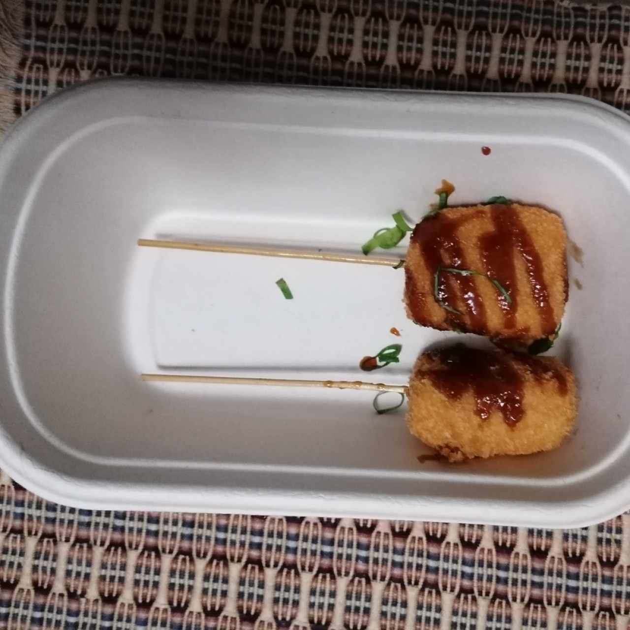 Tentadoras Entradas - Brochetas de Queso