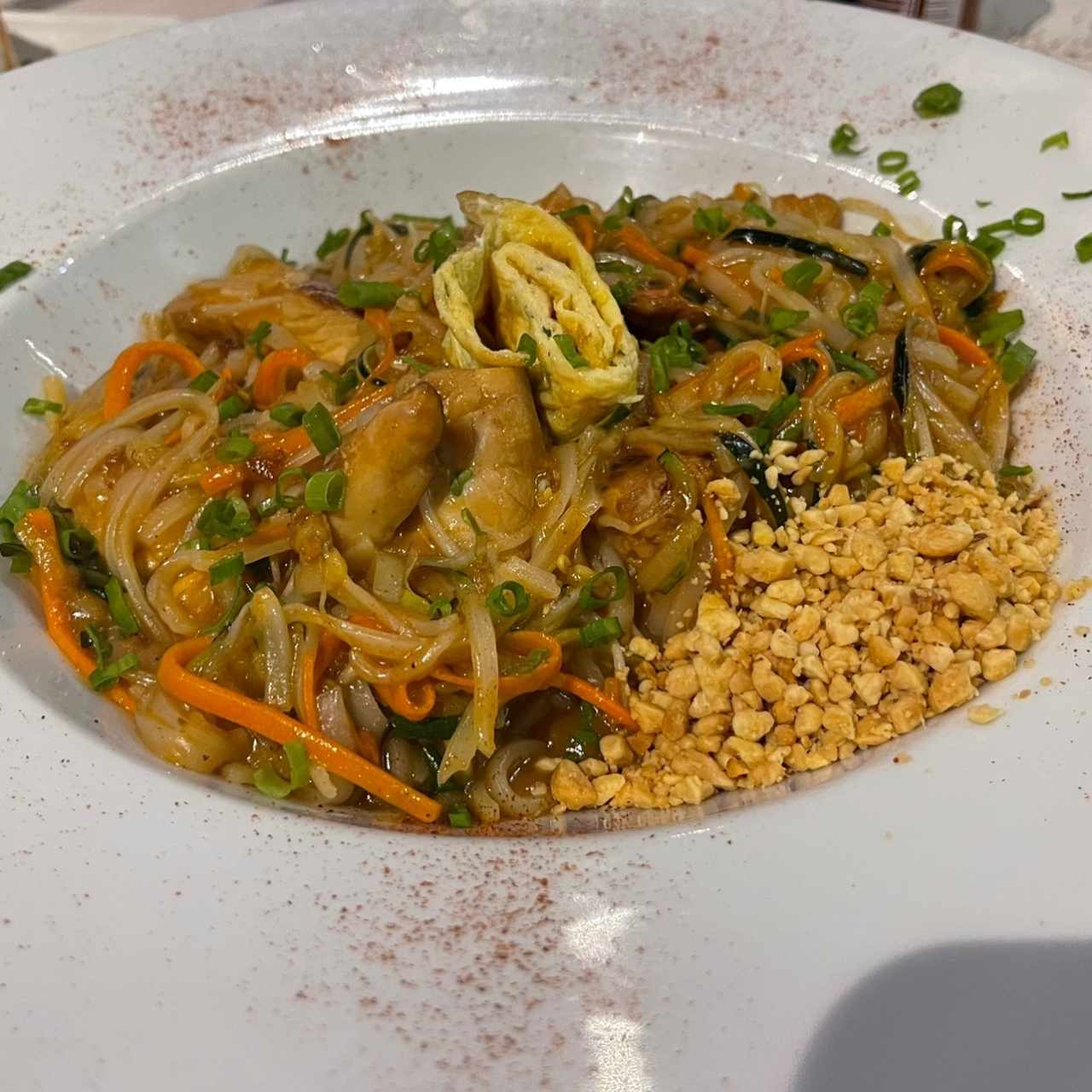 Phad Thai de Pollo