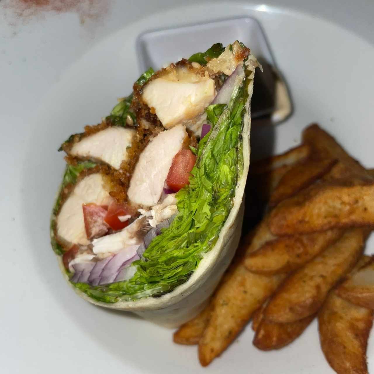 Wrap de Pollo Thai