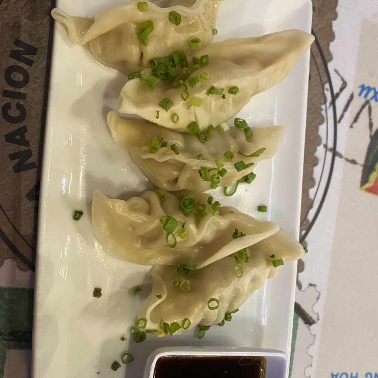 Tentadoras Entradas - Gyozas de Pollo