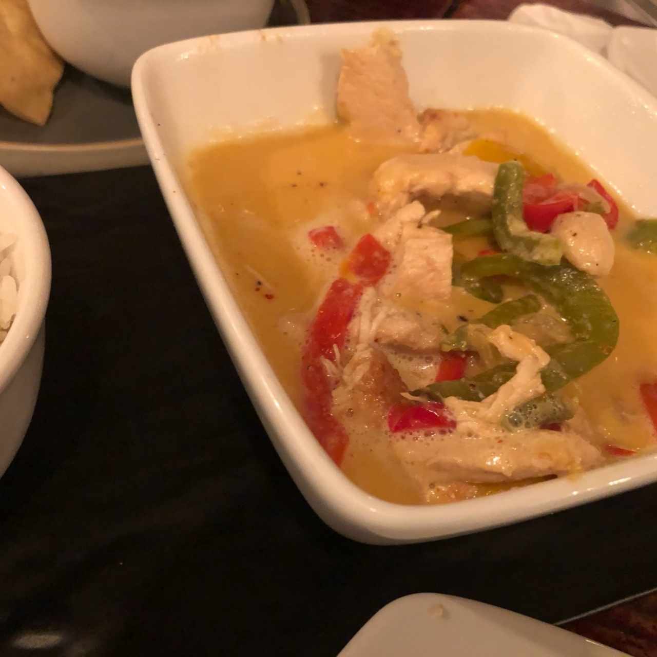 Curry tailandés de pollo
