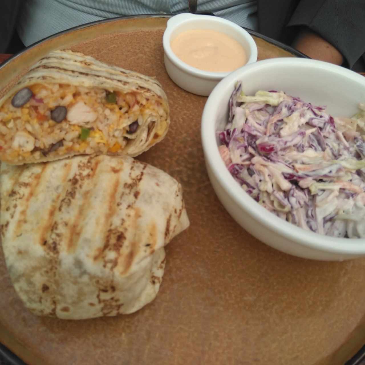 Burrito de pollo