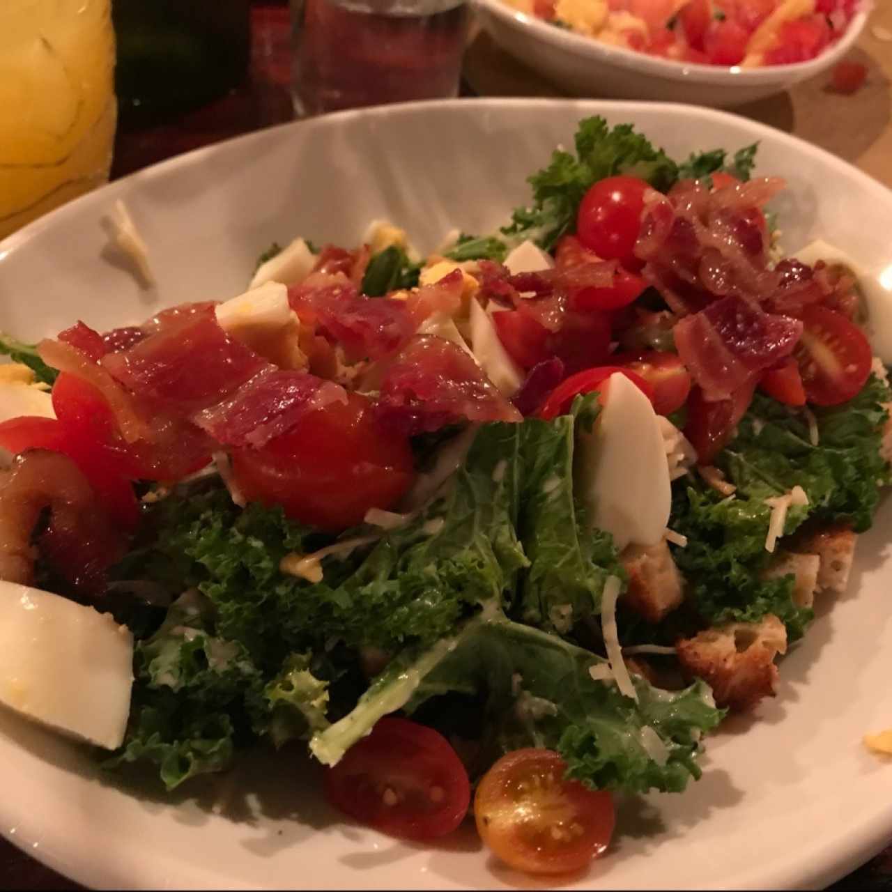 Ensalada - Kale caesar salad