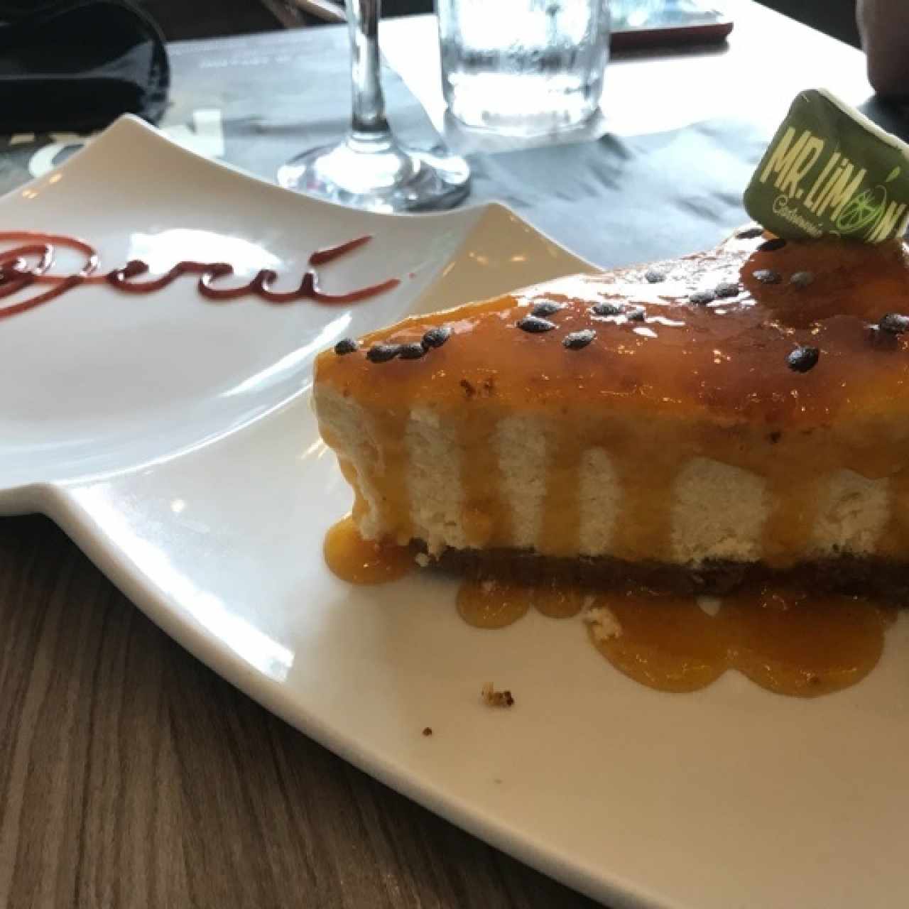 Cheesecake de Maracuyada 