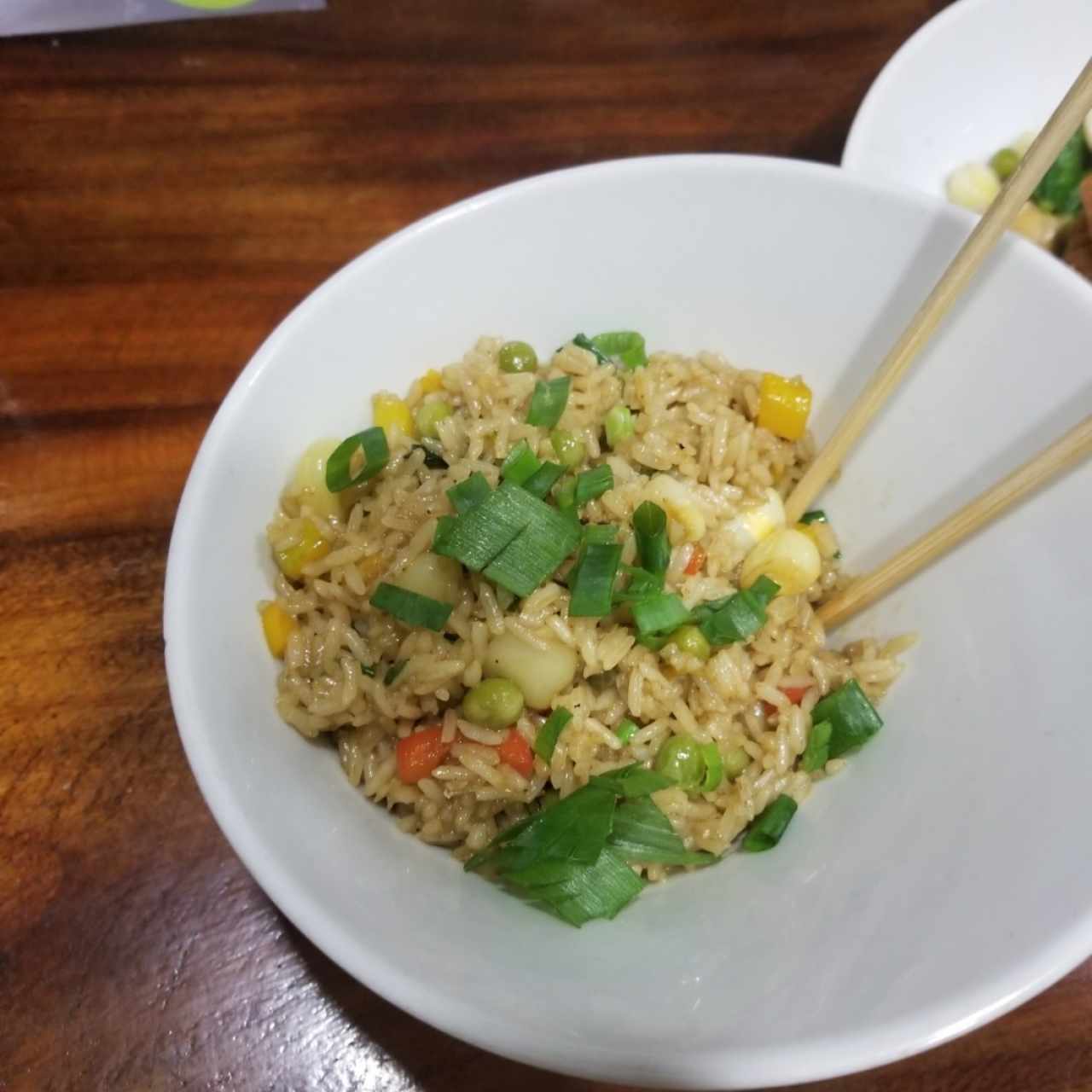 arroz Frito vegetales