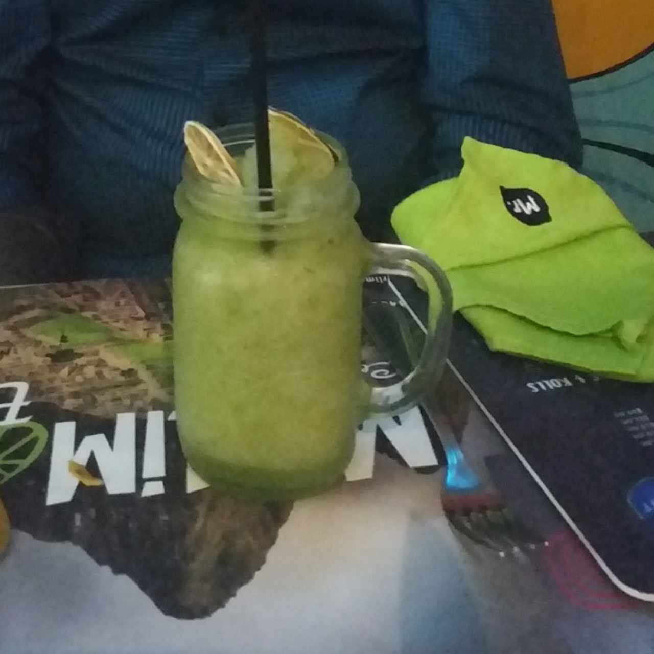 limonada de hierba buena
