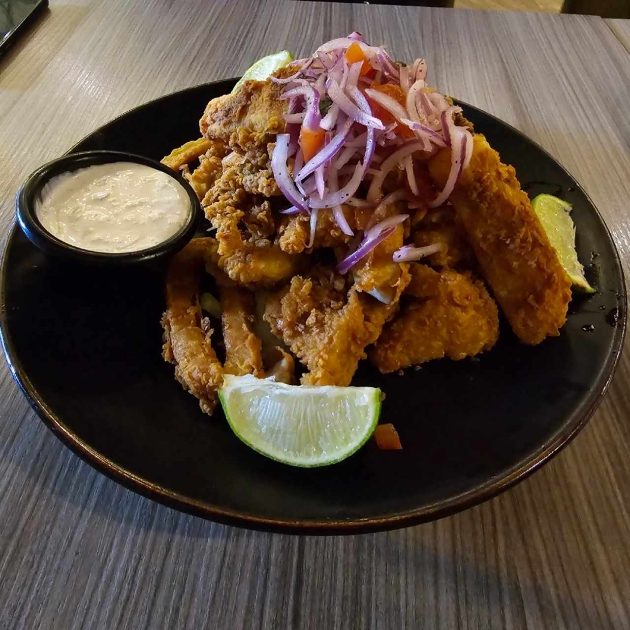 jalea de mariscos mixta