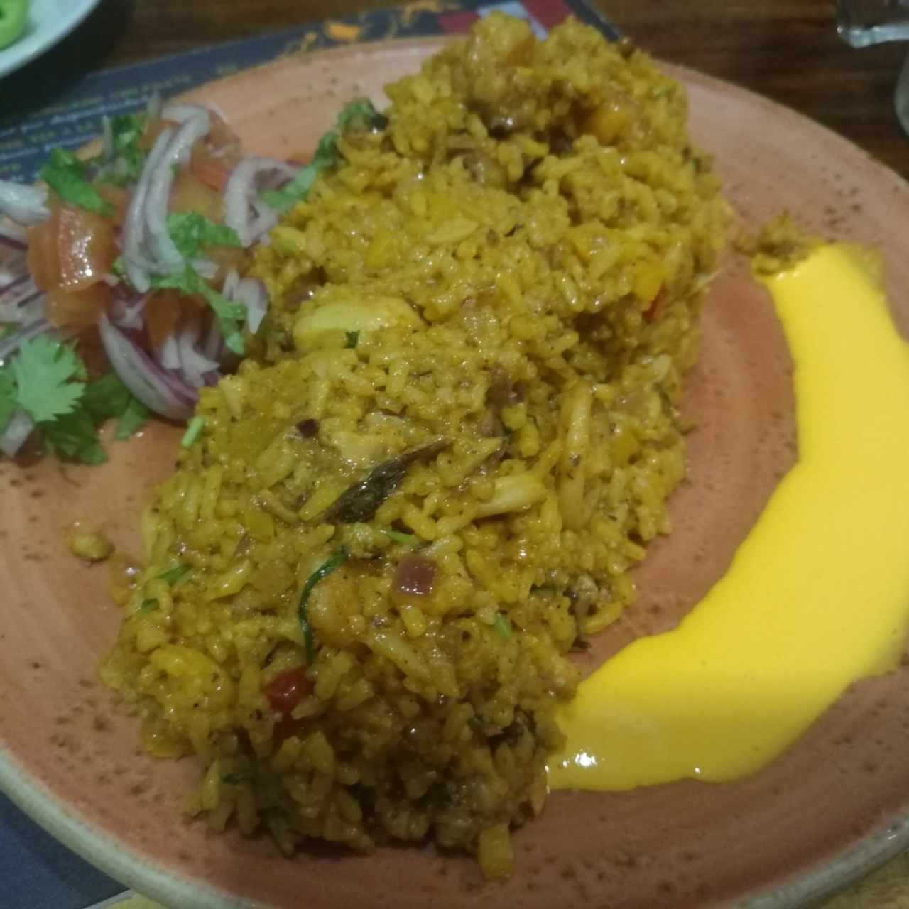 Arroz con mariscos