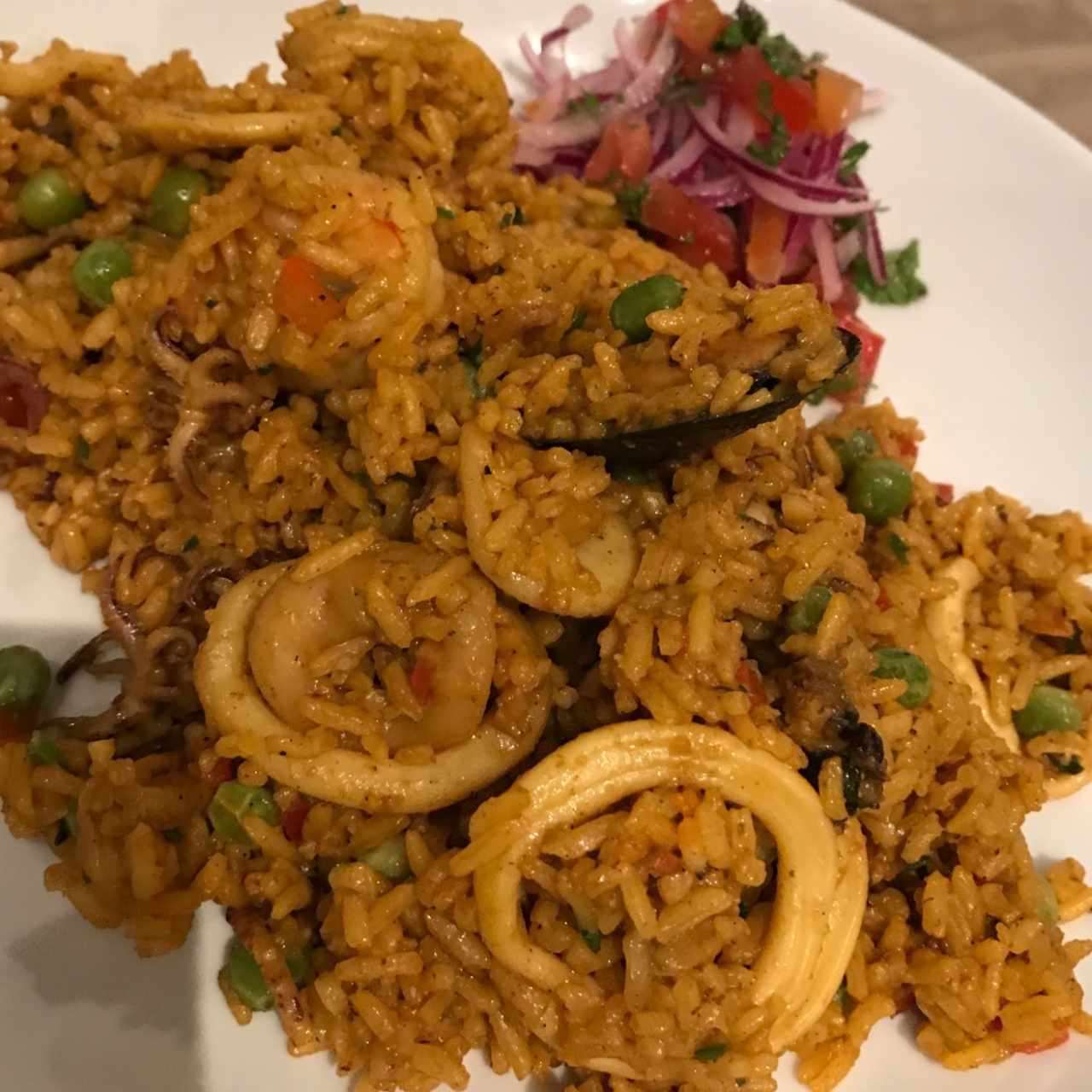 arroz con mariscos