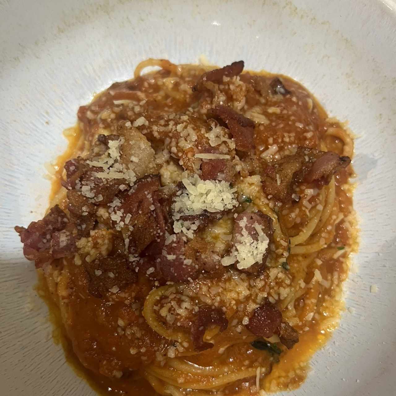 Spaguetti All'Amatriciana