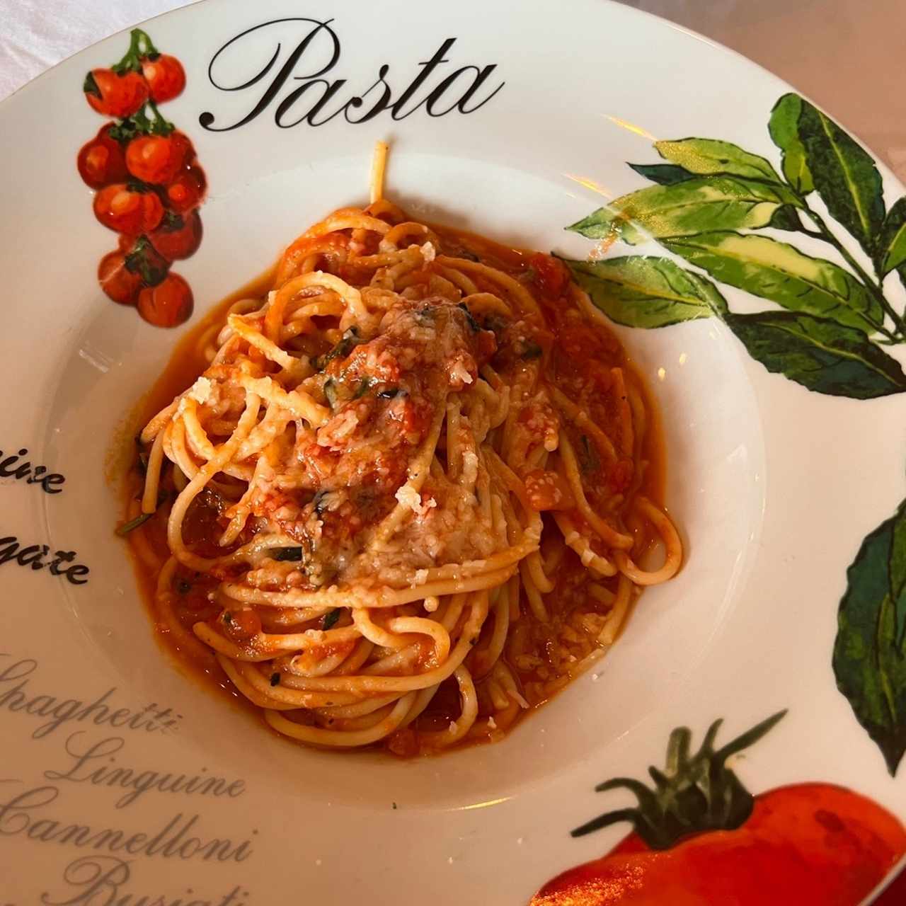 Contorni - Spaguetti al Pomodoro