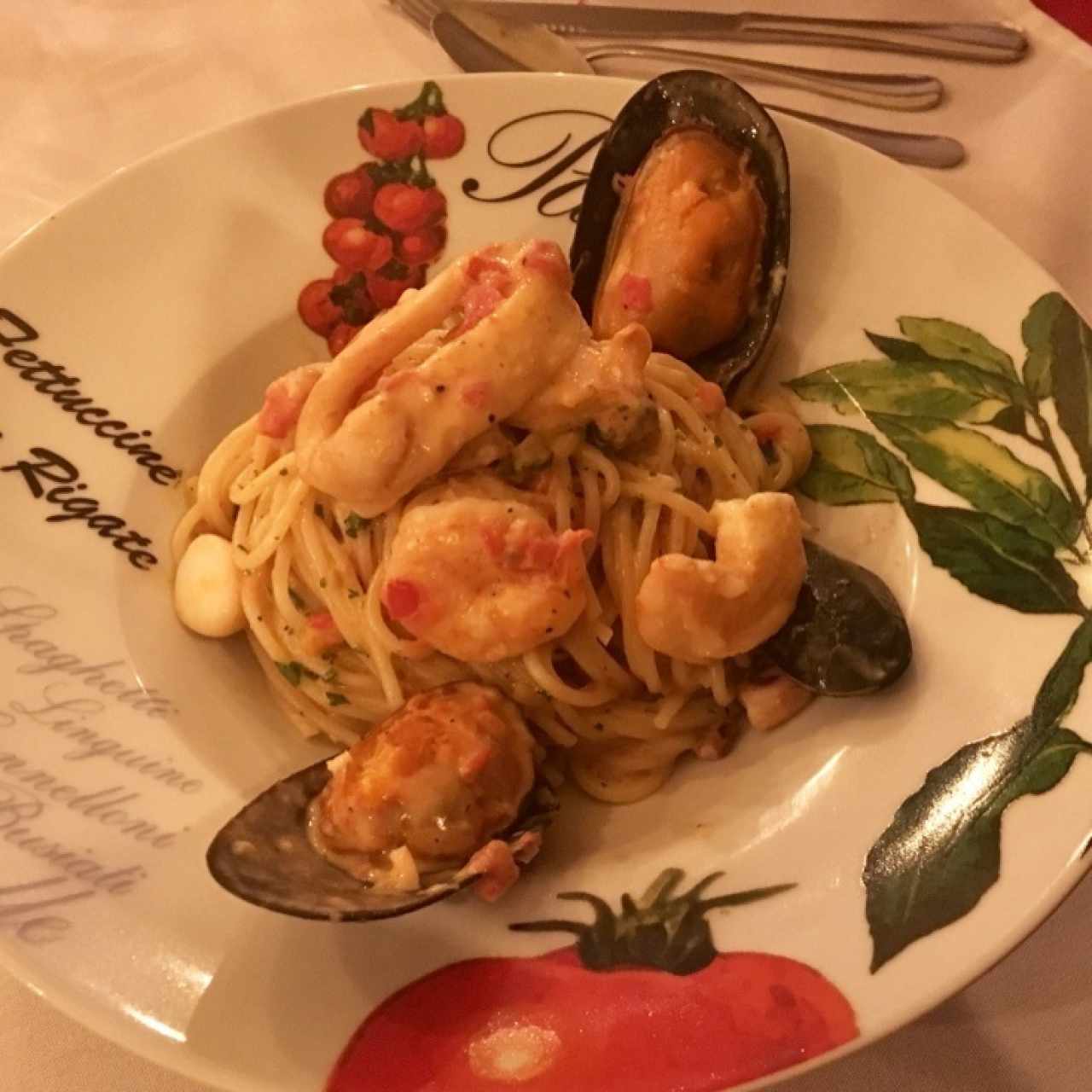 Frutti di Mare en crema