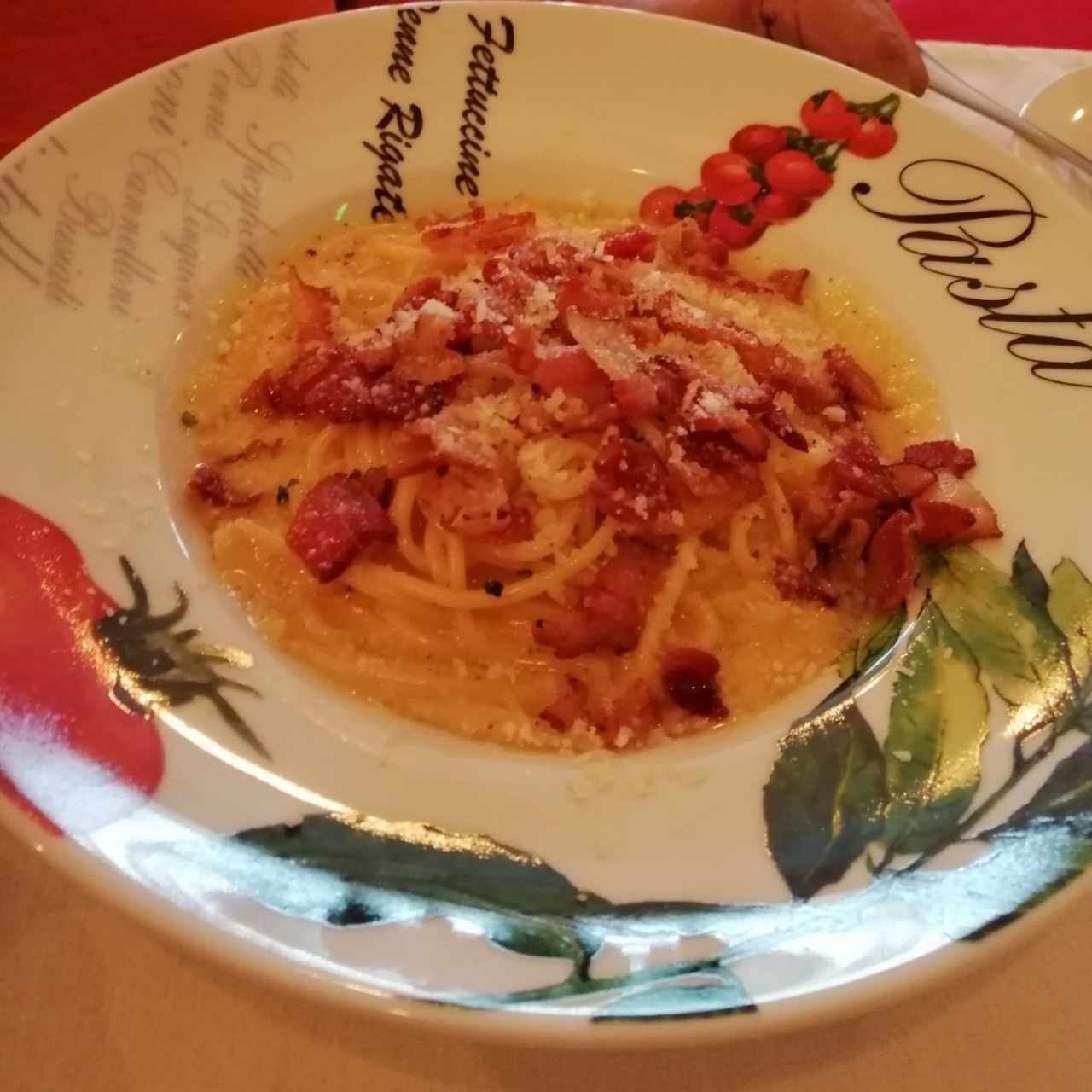 Spaguetti carbonara