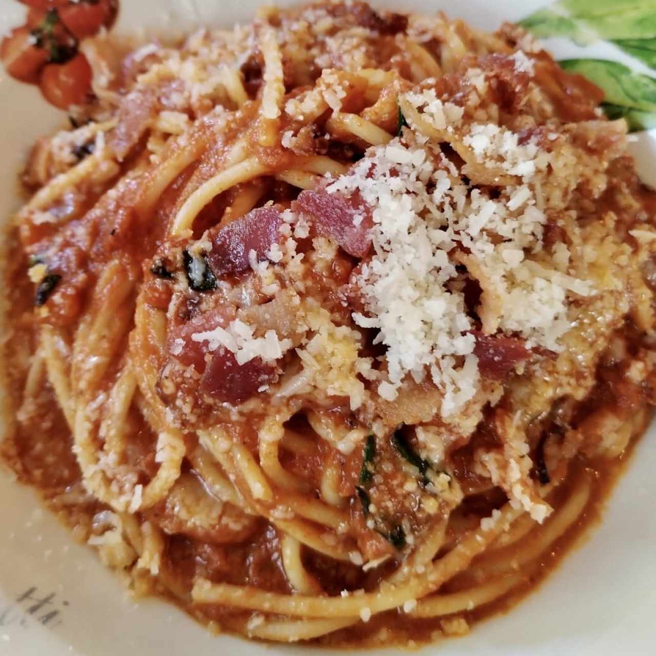 Spaguetti All'Amatriciana