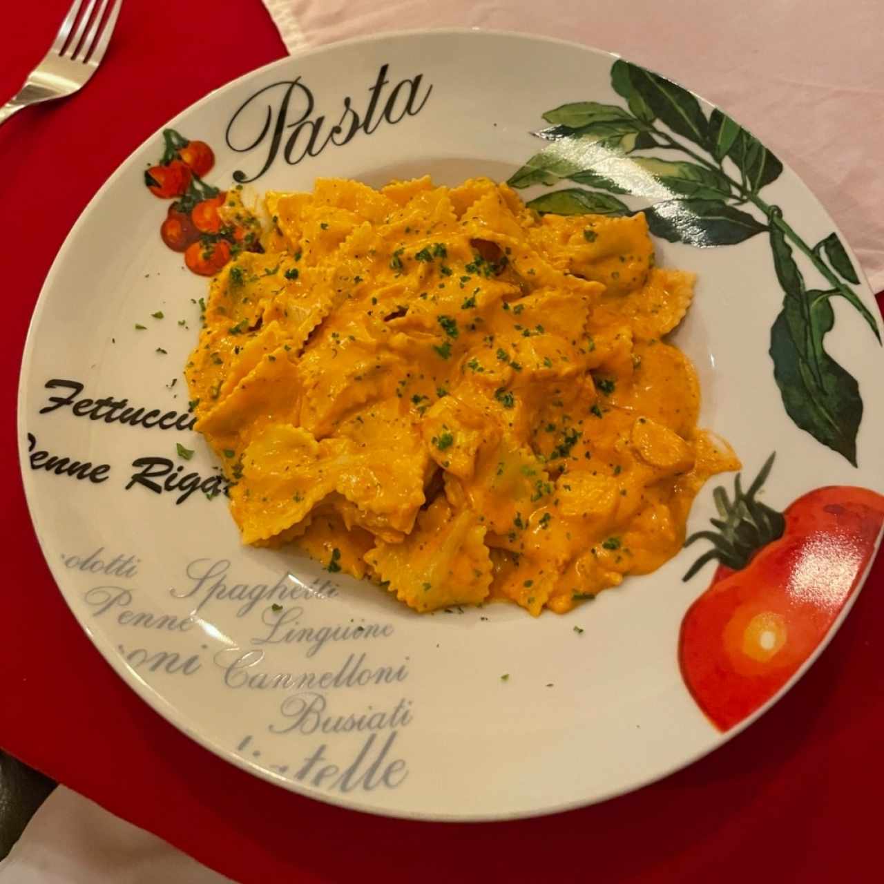 Farfalle Al Salmone e Vodka