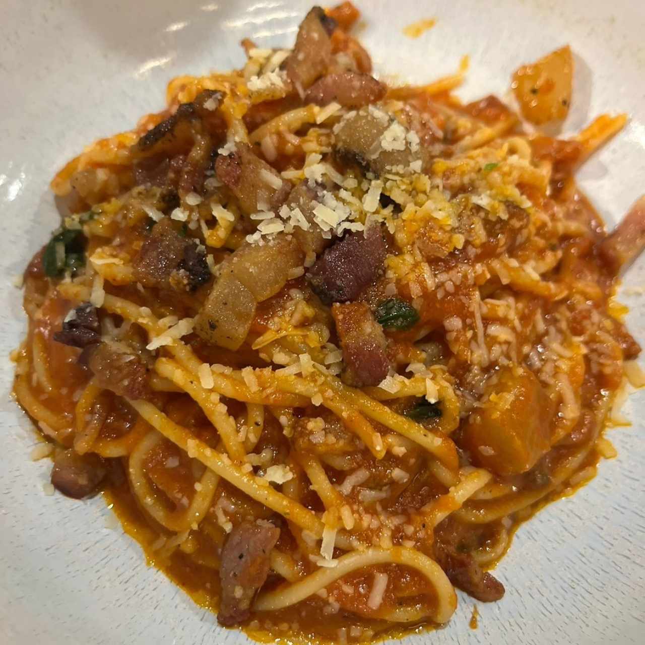 Spaguetti All'Amatriciana