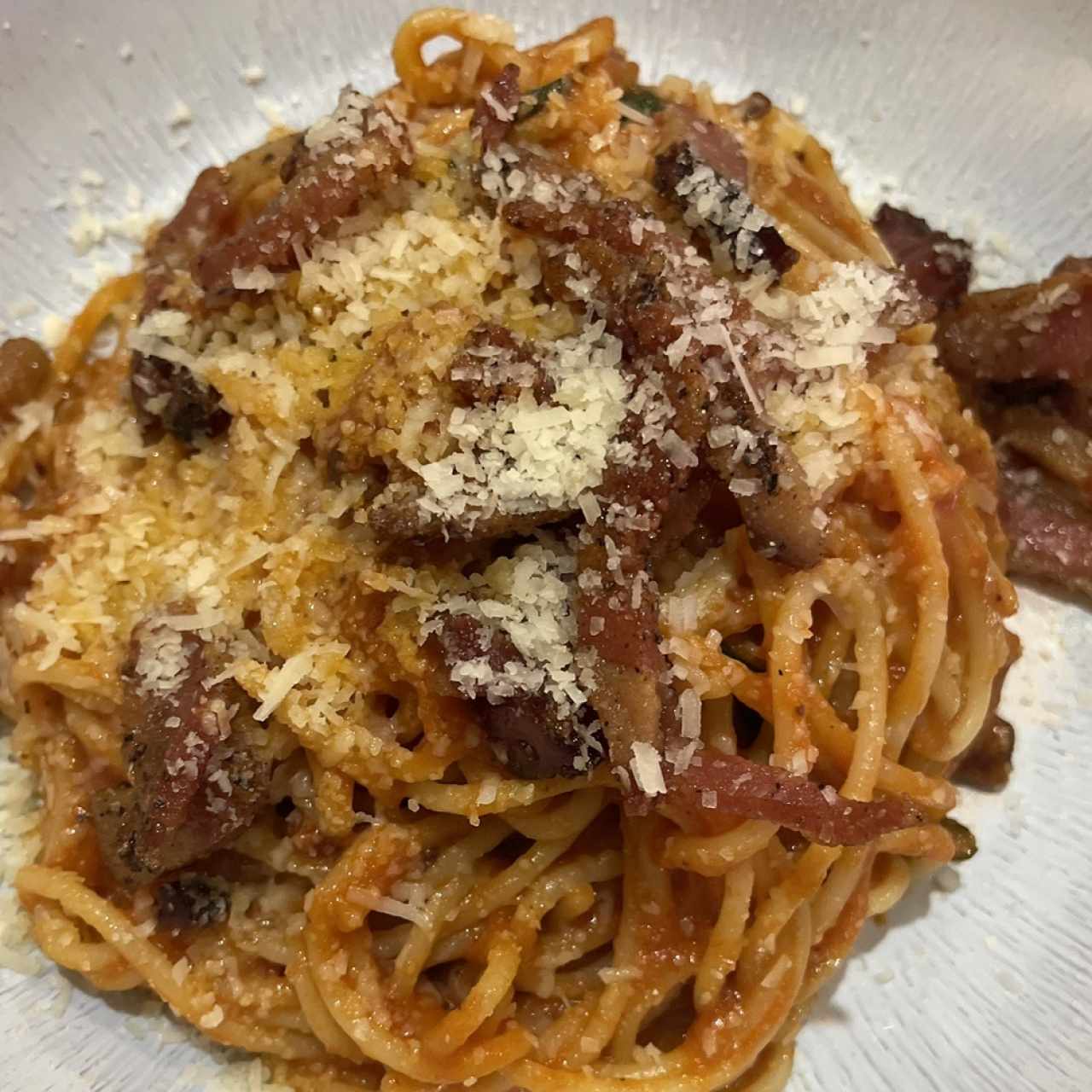 Spaguetti All'Amatriciana