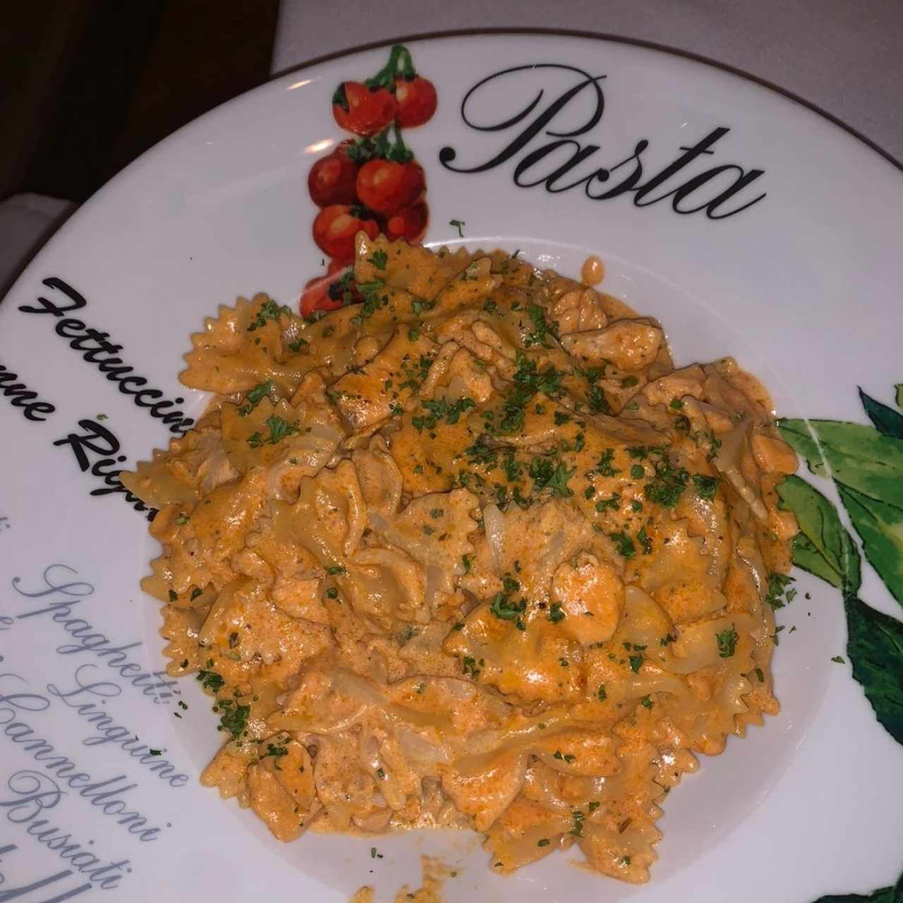 Farfalle Al Salmone e Vodka