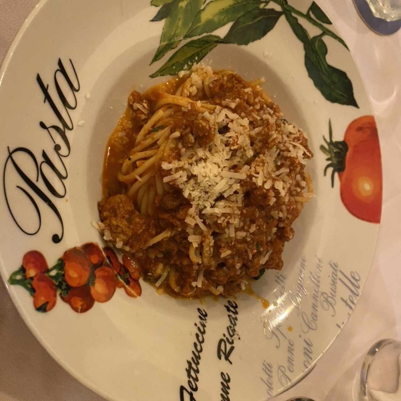 Spaghetti a la bolognese