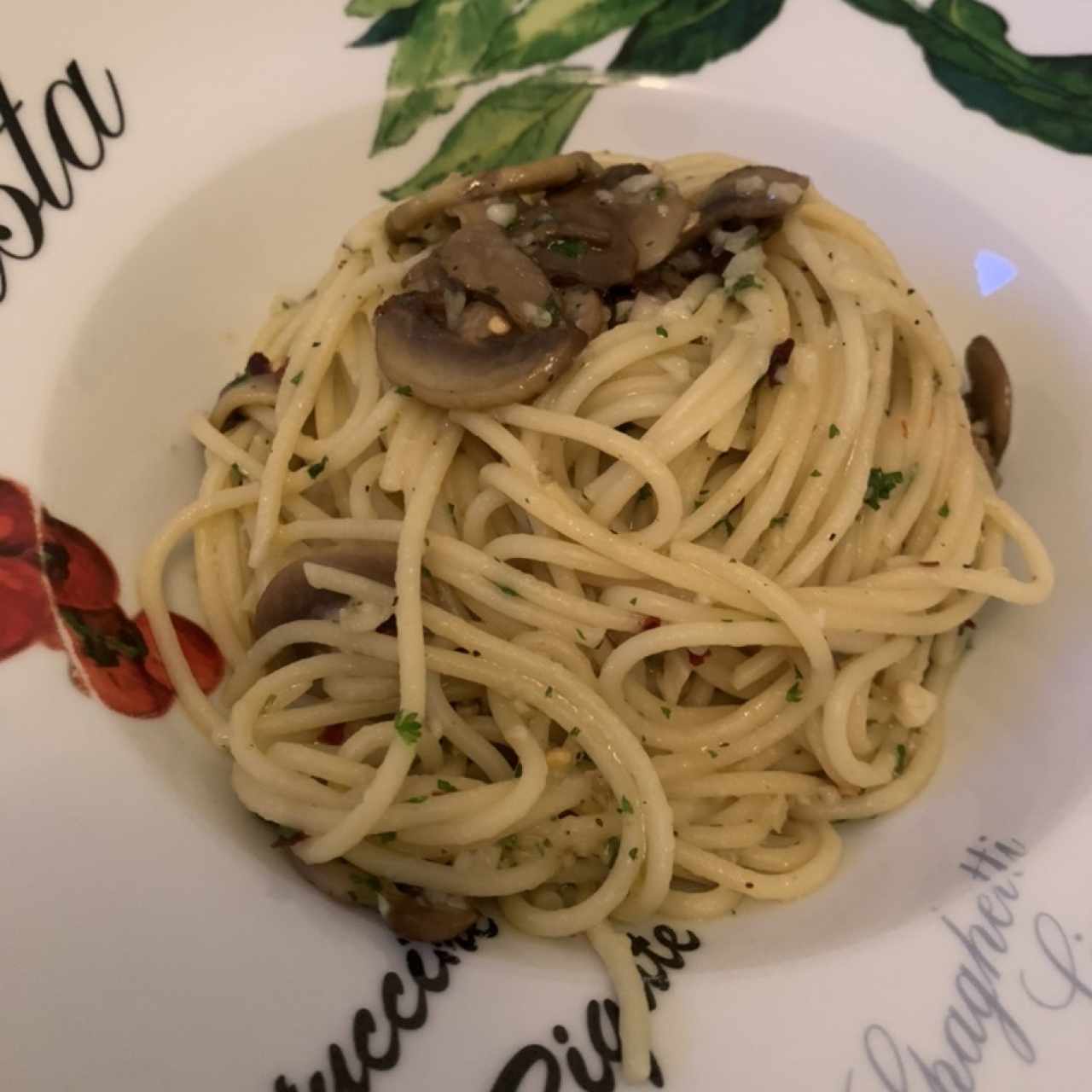 Spaguetti Aglio, Olio e Peperoncino