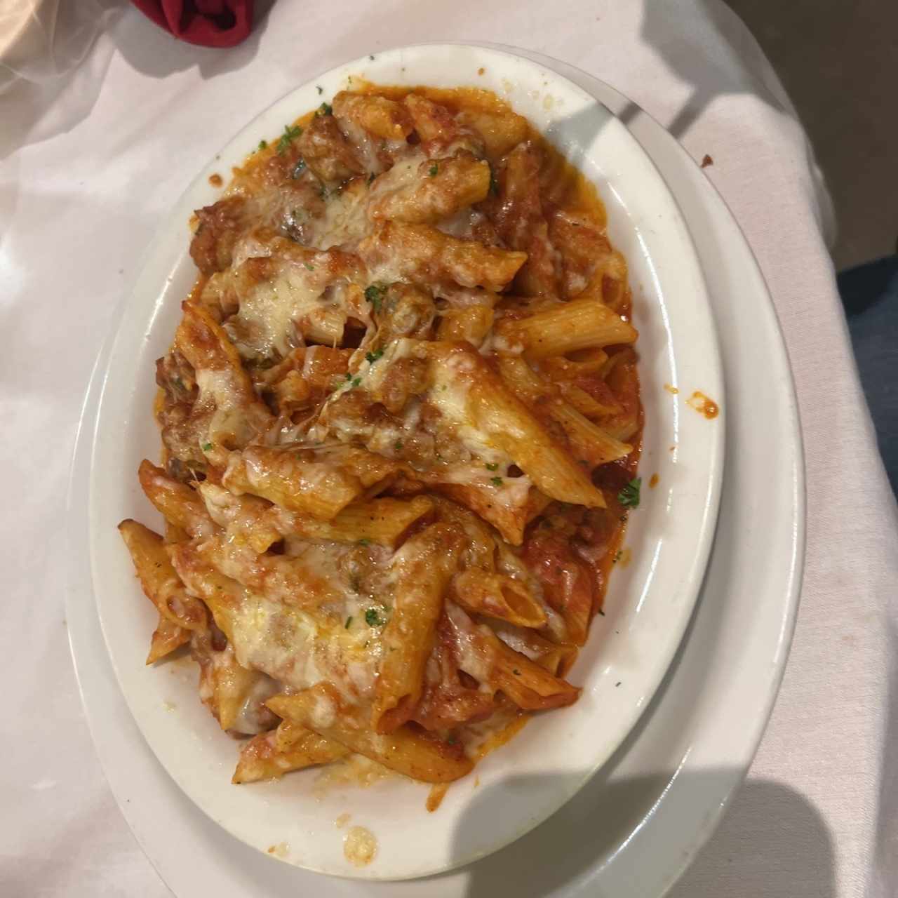 Pasta al Forno con Chorizo Italiano