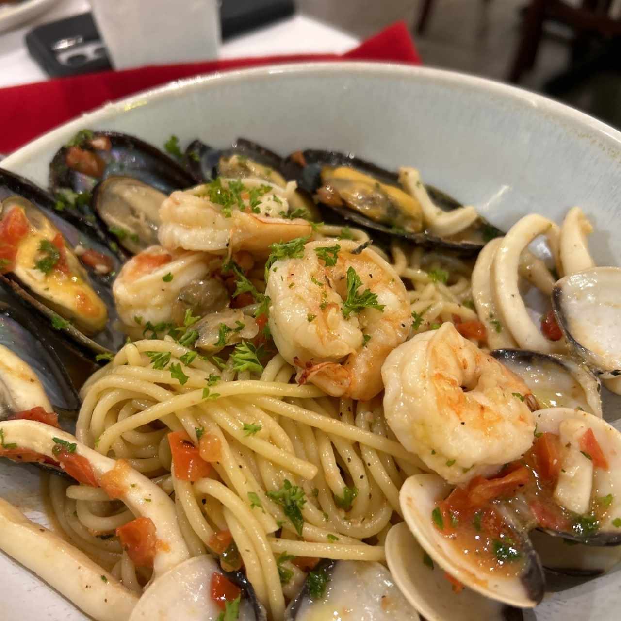 Spaguetti Aglio Al Olio e Peperoncino