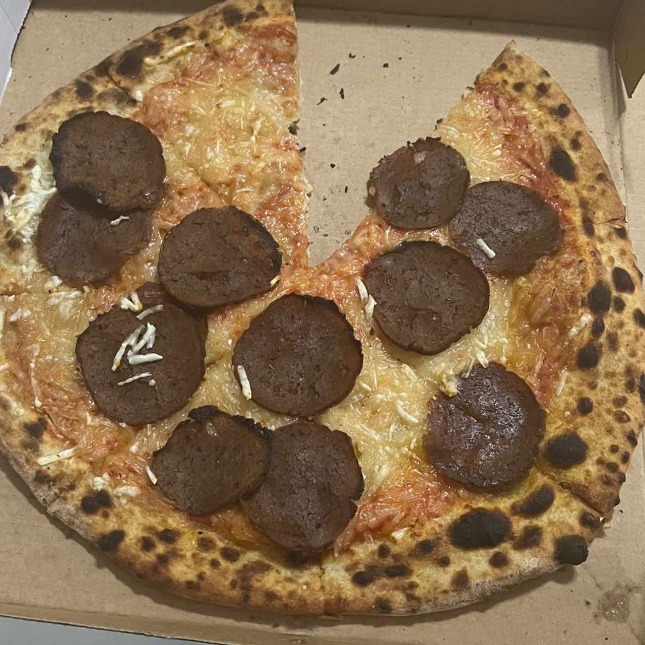 Pizza vegana 