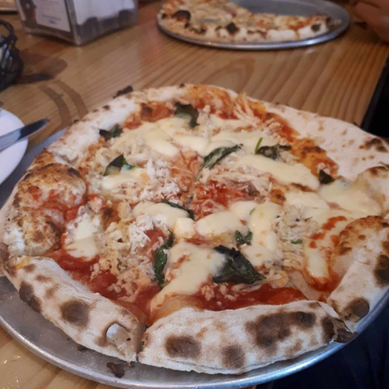 Pizza Margarita con Pollo