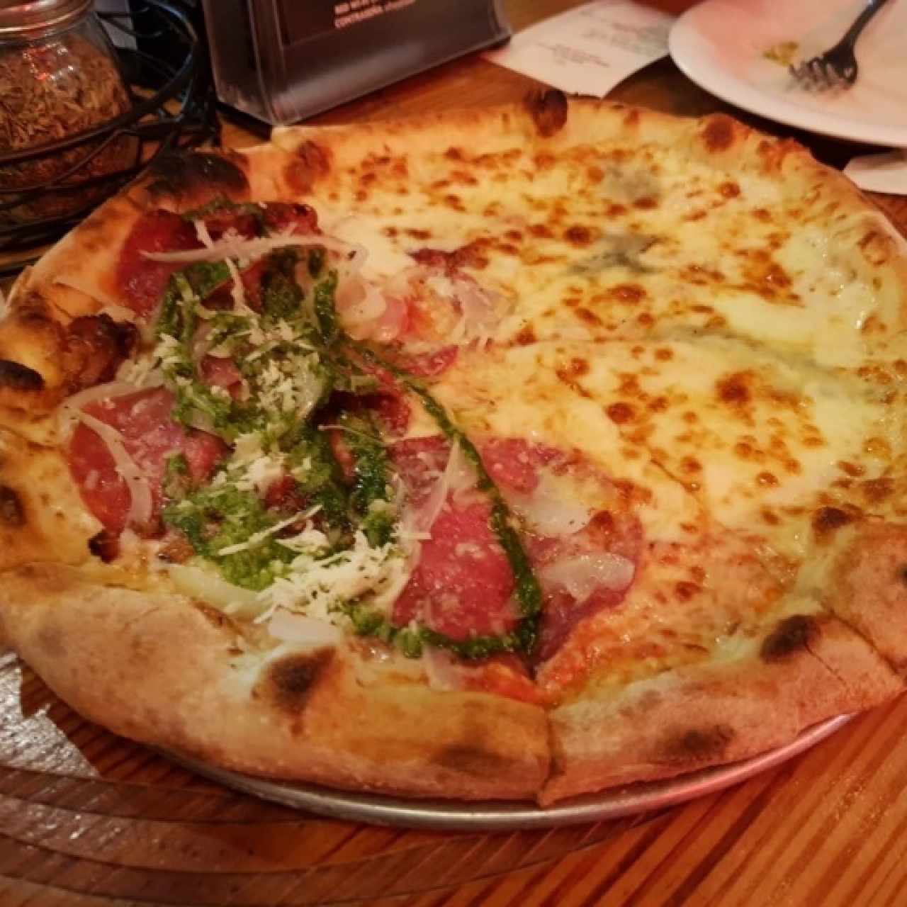 pizza mitad
