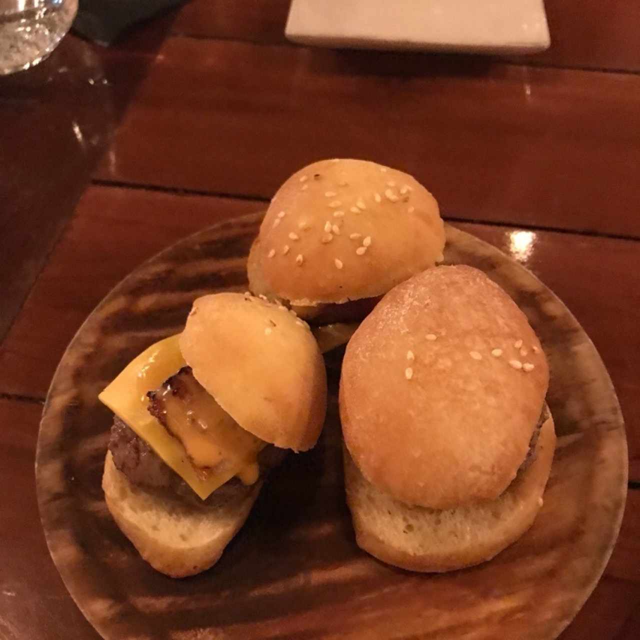 mini hamburguesas