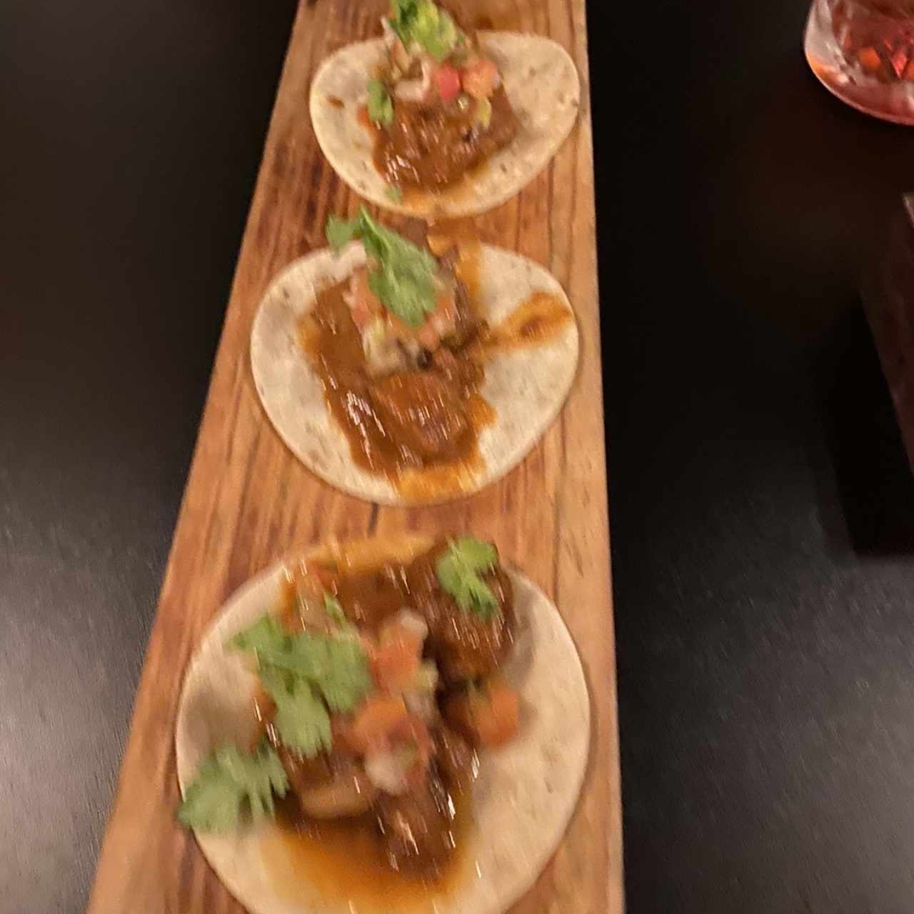 Tacos de carne asada