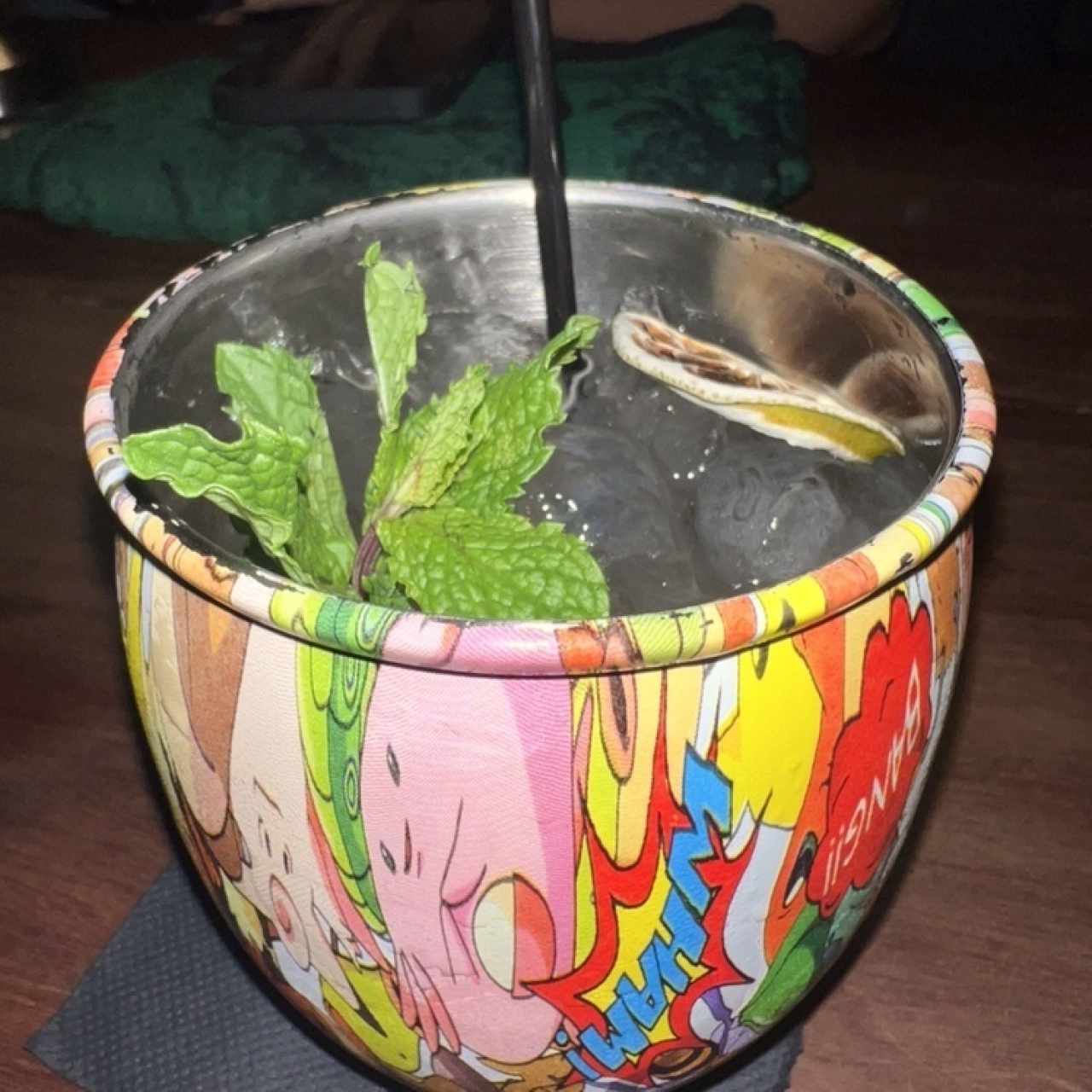 Mango Mule cocktail